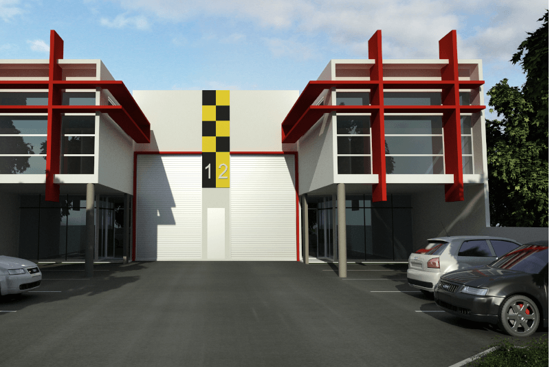 trade-800x533 Modern Office Parking Front
